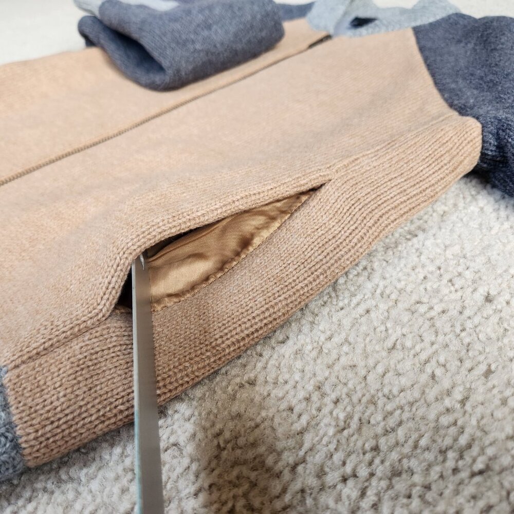 NWOT J. Crew 100% Bonded Wool Varsity Jacket - Picture 13 of 14